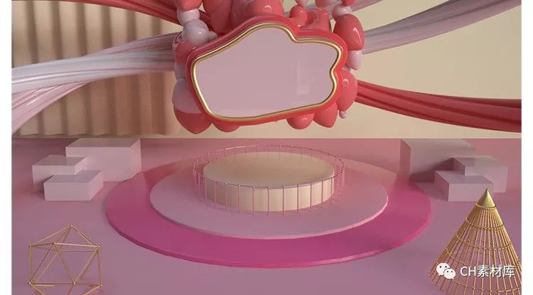 全套C4D场景模型合集,出图速度让甲方爸爸乐开花!【872期】