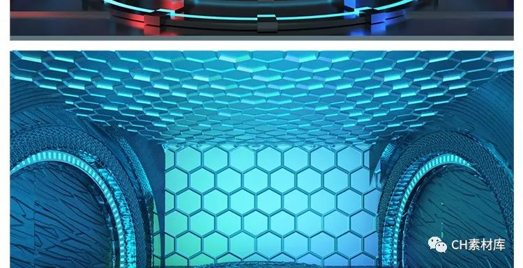 全套C4D场景模型合集,出图速度让甲方爸爸乐开花!【872期】