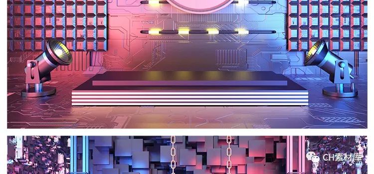 全套C4D场景模型合集,出图速度让甲方爸爸乐开花!【872期】
