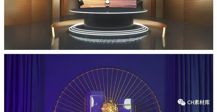 全套C4D场景模型合集,出图速度让甲方爸爸乐开花!【872期】