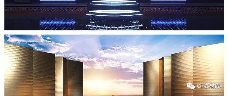 全套C4D场景模型合集,出图速度让甲方爸爸乐开花!【872期】