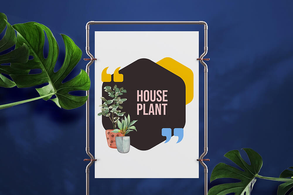 房子室内植物水彩剪贴画素材手绘插画可爱室内植物水彩PNG免抠无背景儿童剪贴画设计素材
