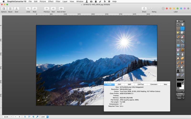 GraphicConverter Mac 破解版 Mac上强大的图片编辑浏览工具