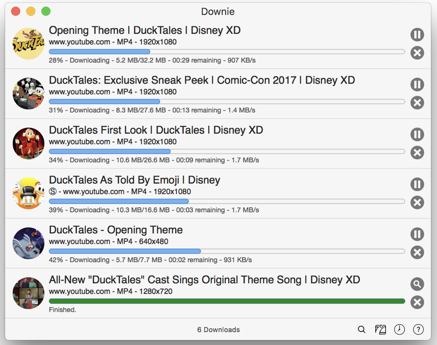 Downie 3.6.8 - Mac上优秀的YouTube网站视频下载工具