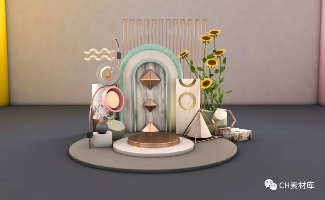 30G电商C4D工程文件模型合集，双十一不用去找模型了！！