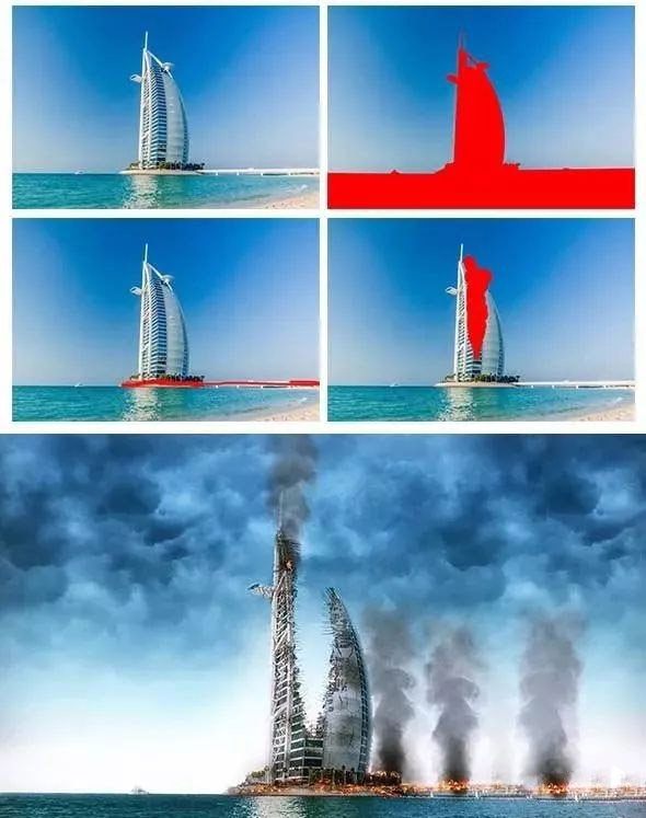 PS神级动作，一键让图片成世界末日