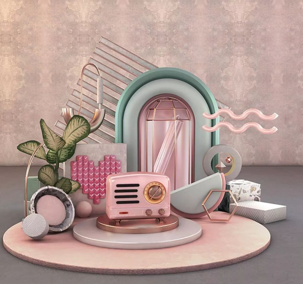 超火爆的50款超高质量C4D模型，喜欢的就来下吧