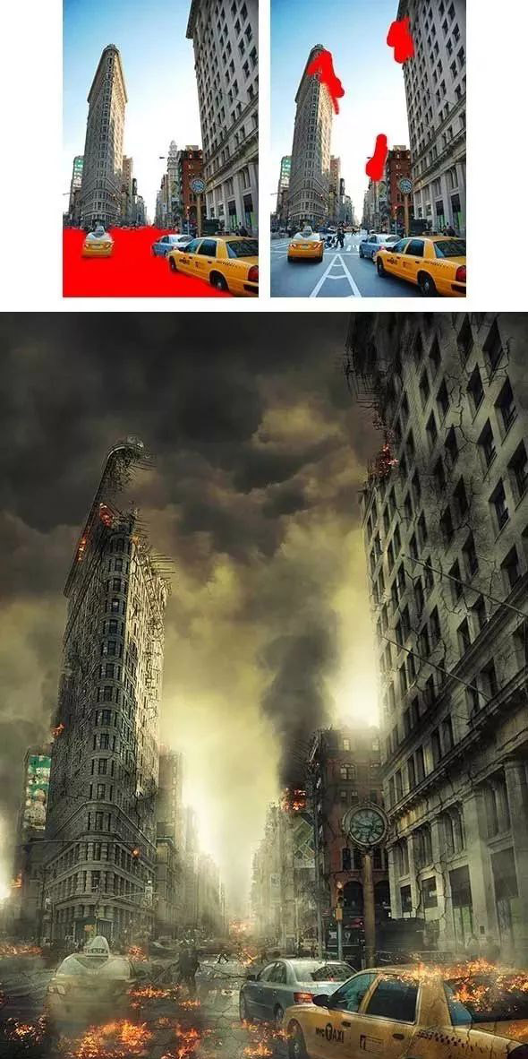 PS神级动作，一键让图片成世界末日