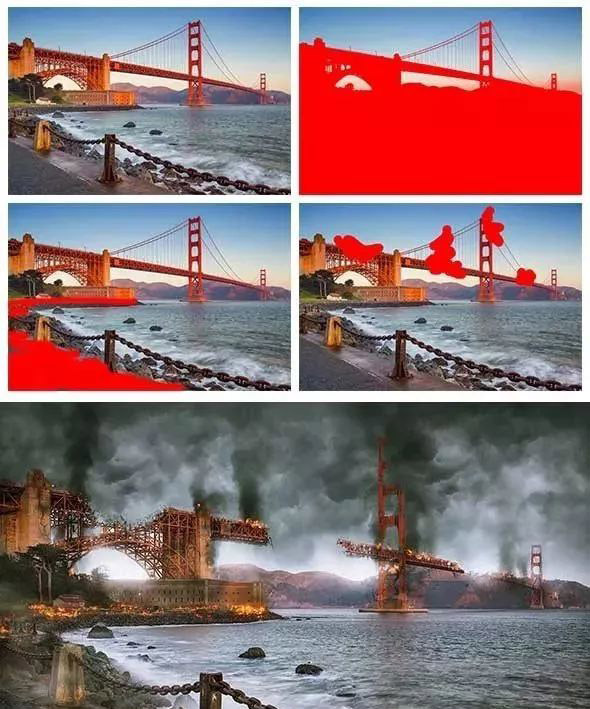 PS神级动作，一键让图片成世界末日