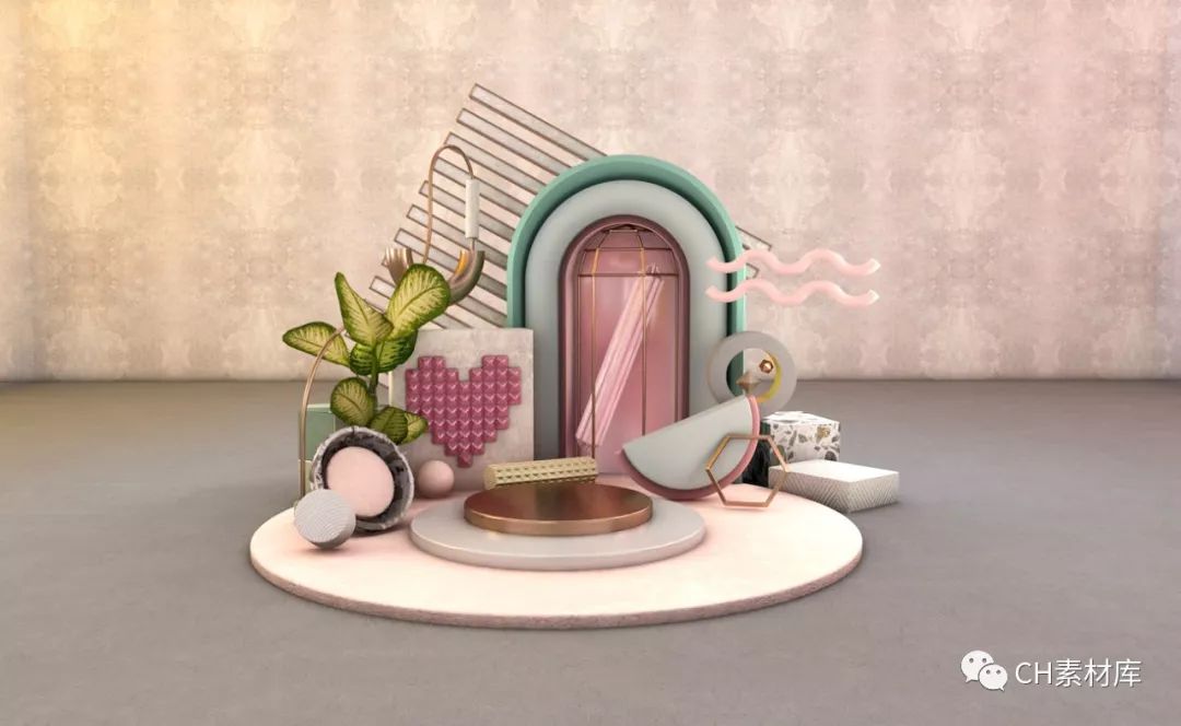 30G电商C4D工程文件模型合集，双十一不用去找模型了！！