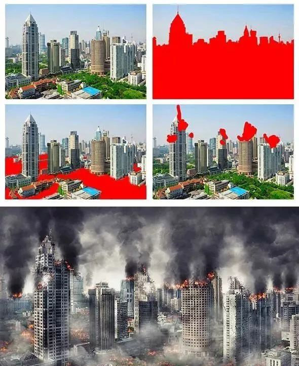 PS神级动作，一键让图片成世界末日