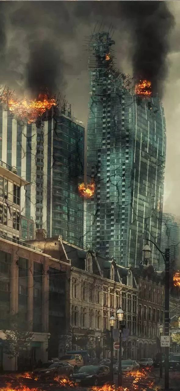 PS神级动作，一键让图片成世界末日