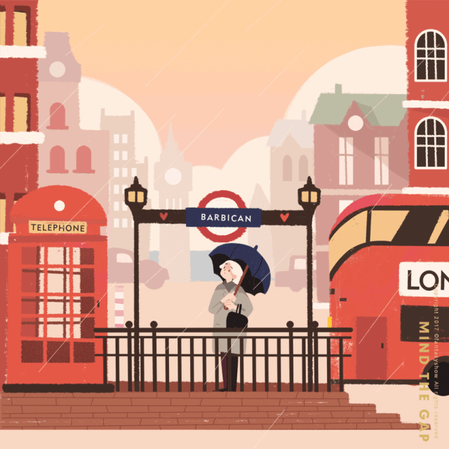 PS+AE动态插画系统教程，0基础小白也能学！附赠全套教程+笔刷