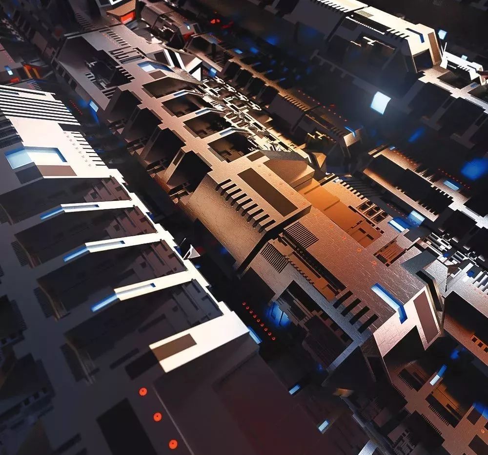 25组极品酷炫C4D高端模型素材，未来科技场景工程源文件