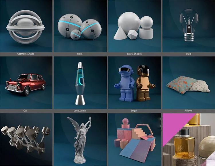 阿诺德C4D渲染器全套预设+中文系统教程+插件素材包