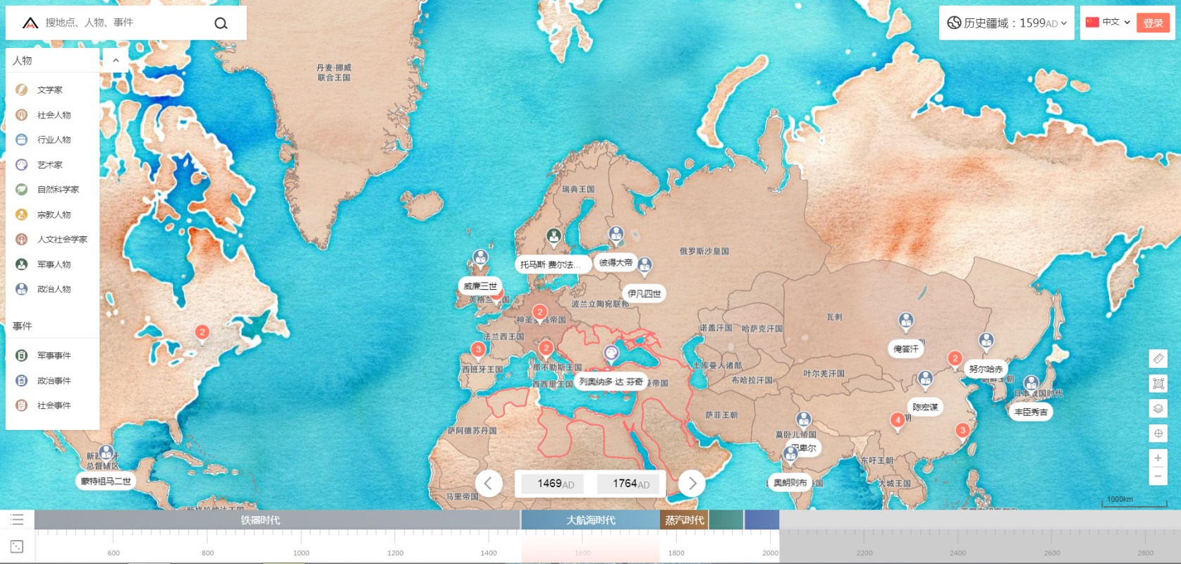 太吸引人了！这个叫「全历史」的网站太惊艳