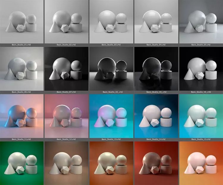 阿诺德C4D渲染器全套预设+中文系统教程+插件素材包