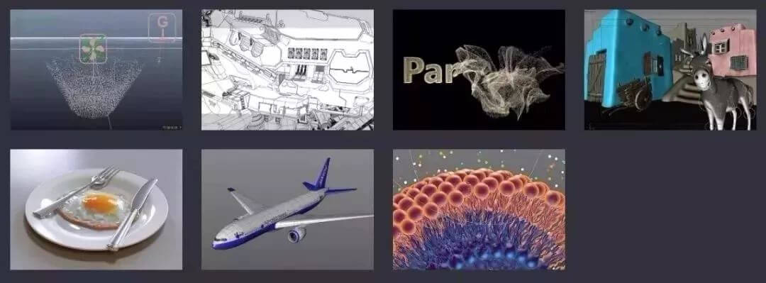66套C4D官方案例教程，想要精通C4D下这个就对了