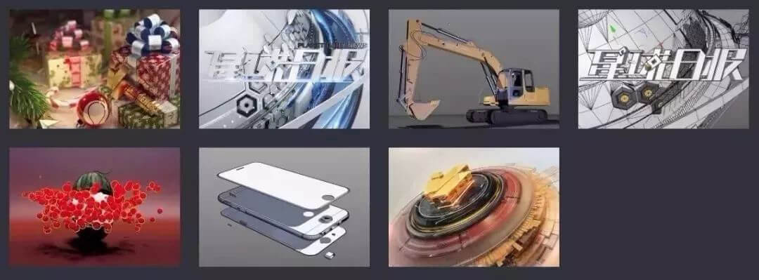 66套C4D官方案例教程，想要精通C4D下这个就对了