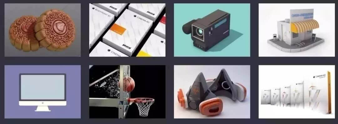 66套C4D官方案例教程，想要精通C4D下这个就对了