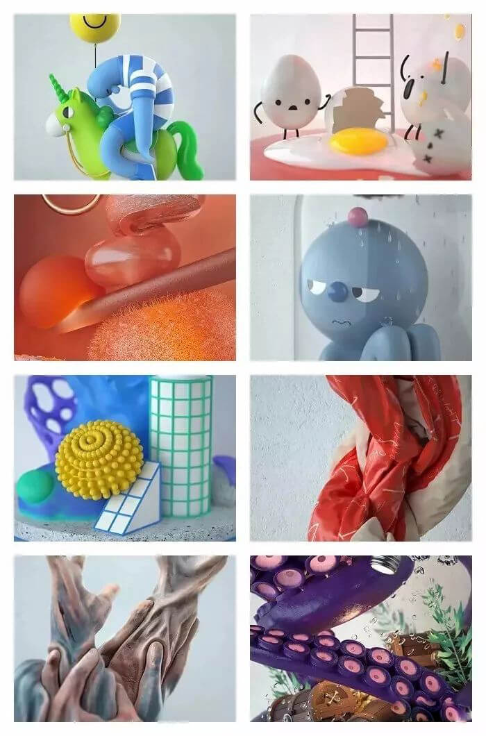 66套C4D官方案例教程，想要精通C4D下这个就对了