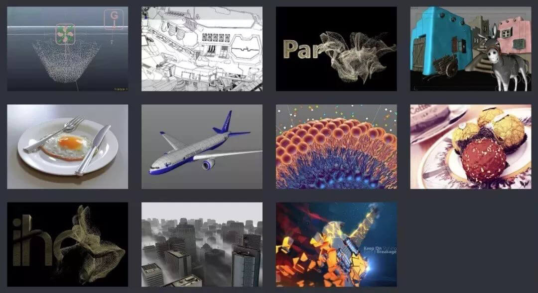 66套C4D官方案例教程，想要精通C4D下这个就对了