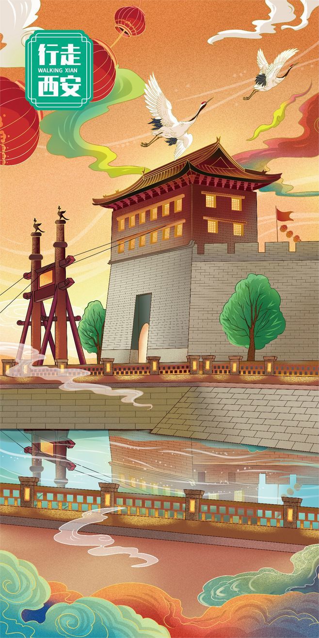 超详细国风商业插画系统课程大全,助你成为商业插画高手