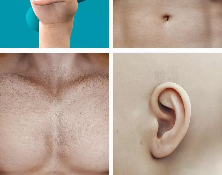 电影级人体C4D工程源文件合集！精细到每个毛孔!