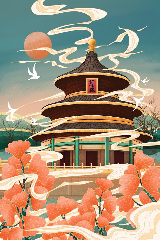 超详细国风商业插画系统课程大全,助你成为商业插画高手