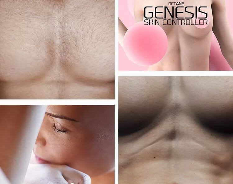 电影级人体C4D工程源文件合集！精细到每个毛孔!