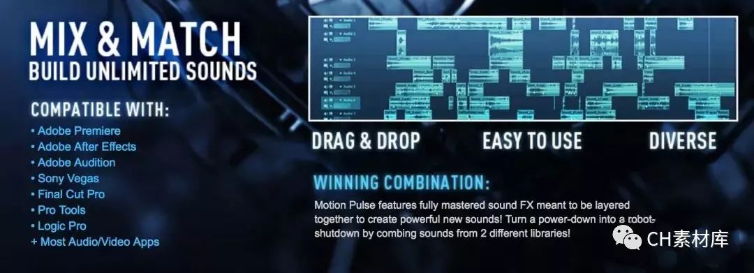 稀有精品素材!AK大神的震撼特效豪华音效包!