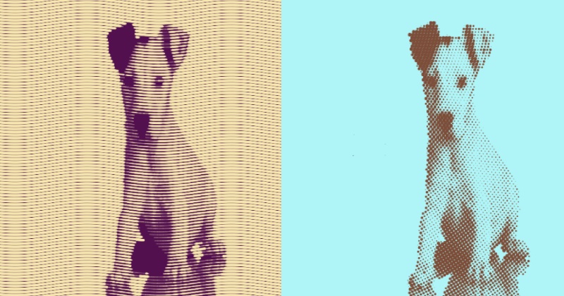 想做半色调+低多边形+条纹效果?这个网站可以帮你一键生成!