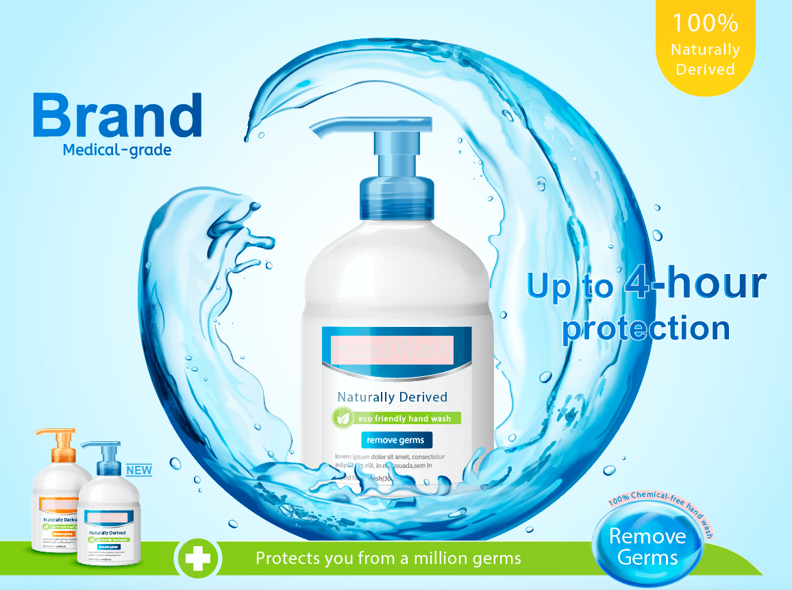 6款高端化妆品海报模板