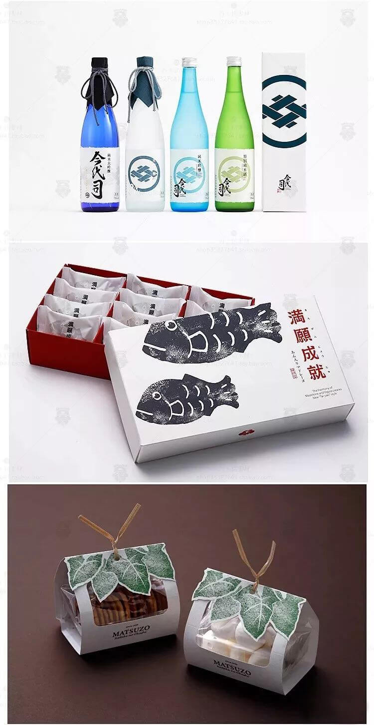 204张日本包装设计参考图，类别有礼盒/饮料/茶叶/零食/糖果/化妆品
