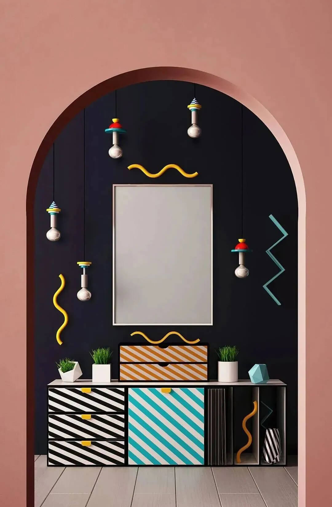 2020年火爆全网的孟菲斯风格海报合集!拒绝单调配色!