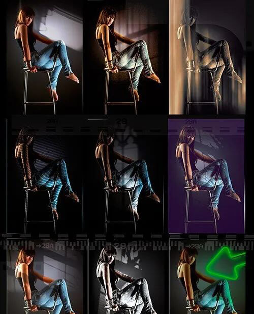 能提升你作品逼格的PS光影光效笔刷！送特效视频素材包