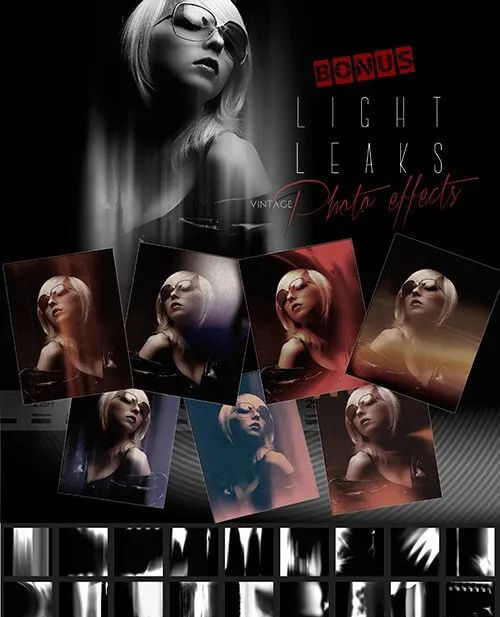 能提升你作品逼格的PS光影光效笔刷！送特效视频素材包