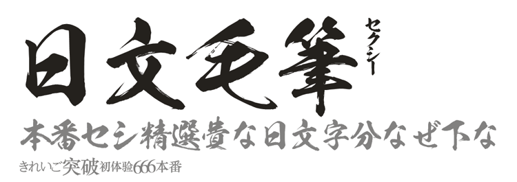 14款免版权的日文字体下载