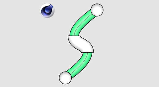 C4D样条线曲线变化动画工具插件 Respline 1.0