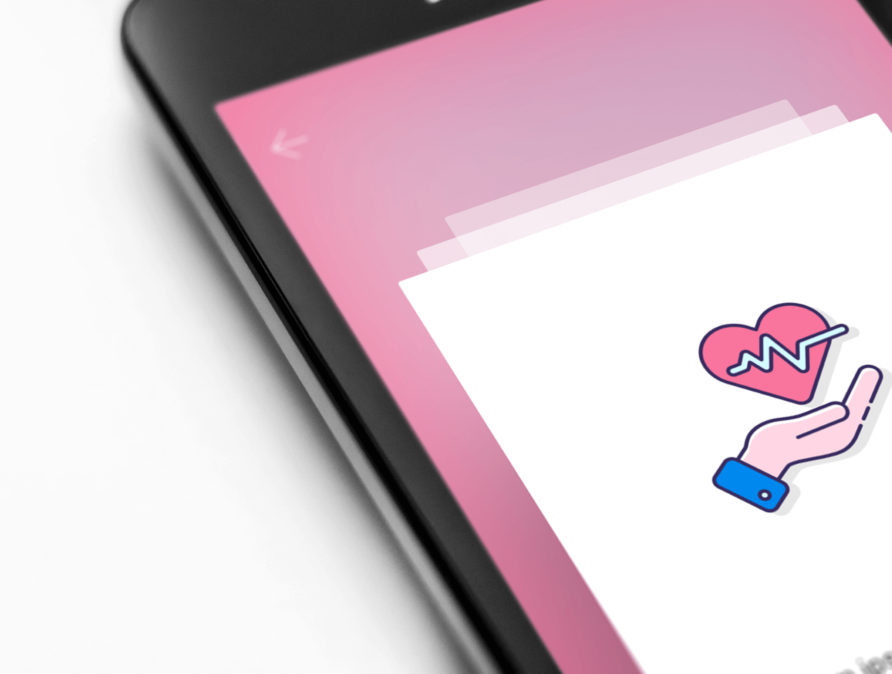 60个非常有特色的粉蓝医疗类图标ICON下载