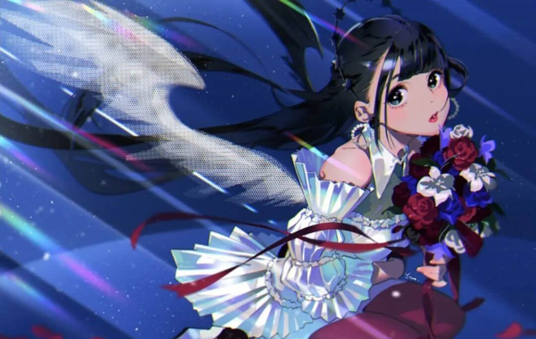 米山舞插画合集！不会画插画的美少女不是好的动画师