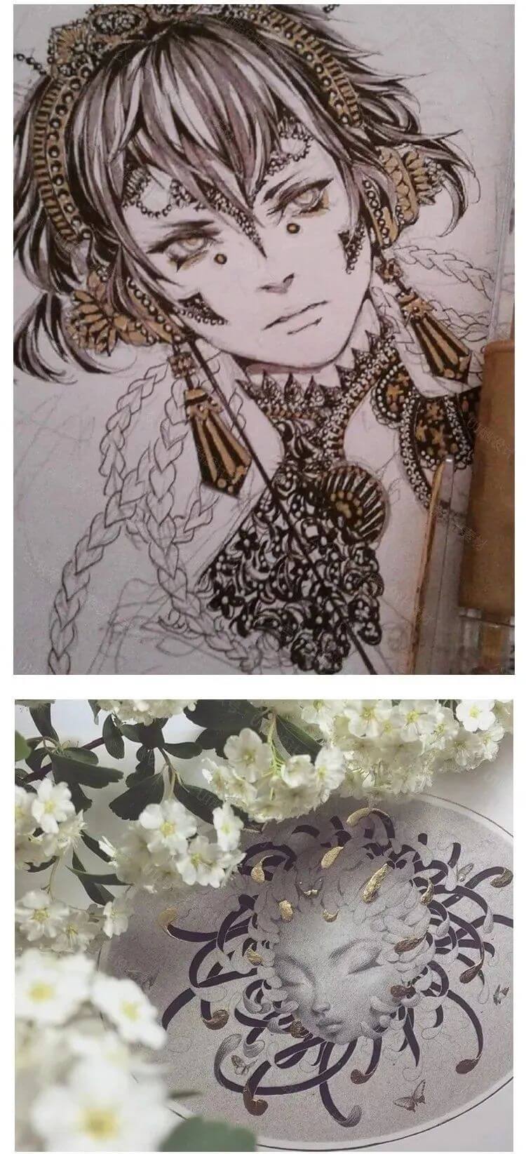 这些超超超级好看的IPAD金箔笔刷素材,赶快来收藏吧!!