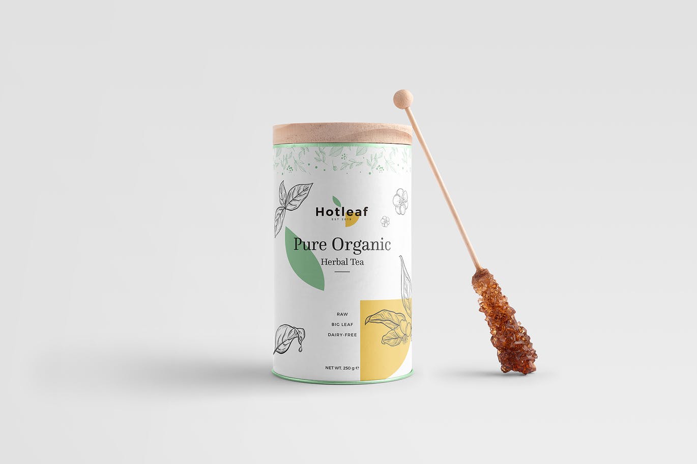 高端时尚茶馆茶楼茶叶包装VI设计样机模型PSD素材包Vol.2