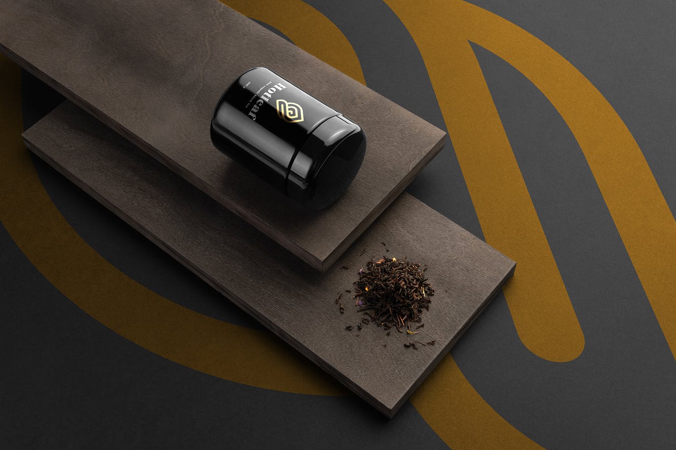 高端时尚茶馆茶楼茶叶包装VI设计样机模型PSD素材包Vol.2