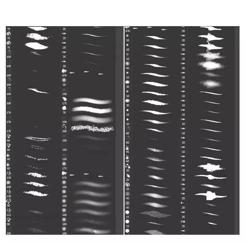 有了这套高大上的水墨书法笔刷，以后再做中国风字体效果妥妥的