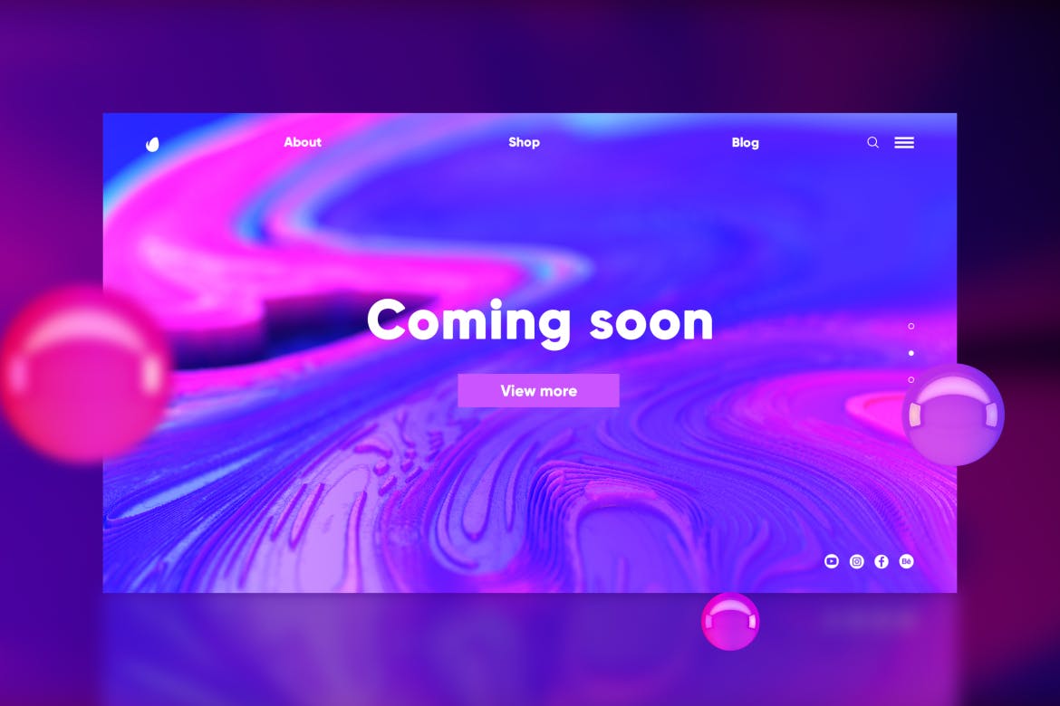 10个超强科技感绚丽质感企业官网banner背景PSD设计素材包下载