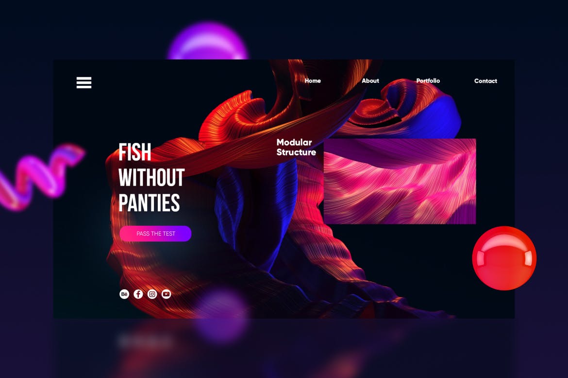 10个超强科技感绚丽质感企业官网banner背景PSD设计素材包下载