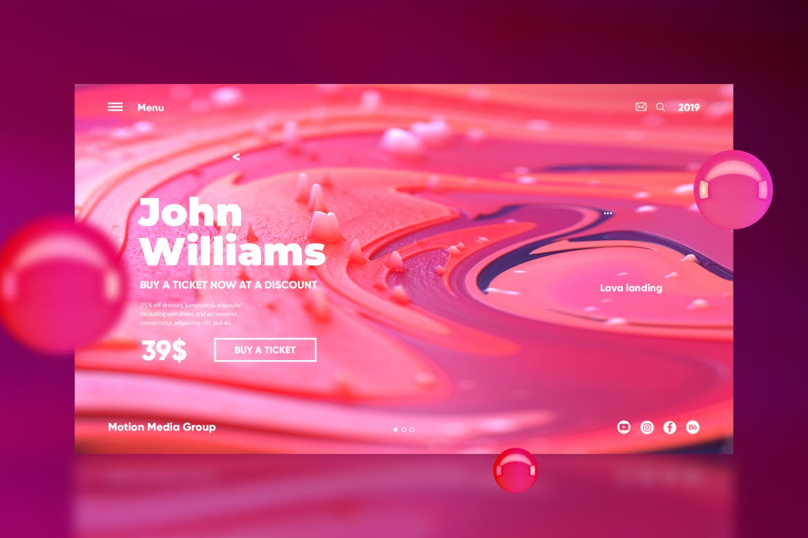 10个超强科技感绚丽质感企业官网banner背景PSD设计素材包下载