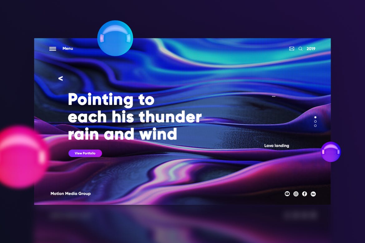 10个超强科技感绚丽质感企业官网banner背景PSD设计素材包下载