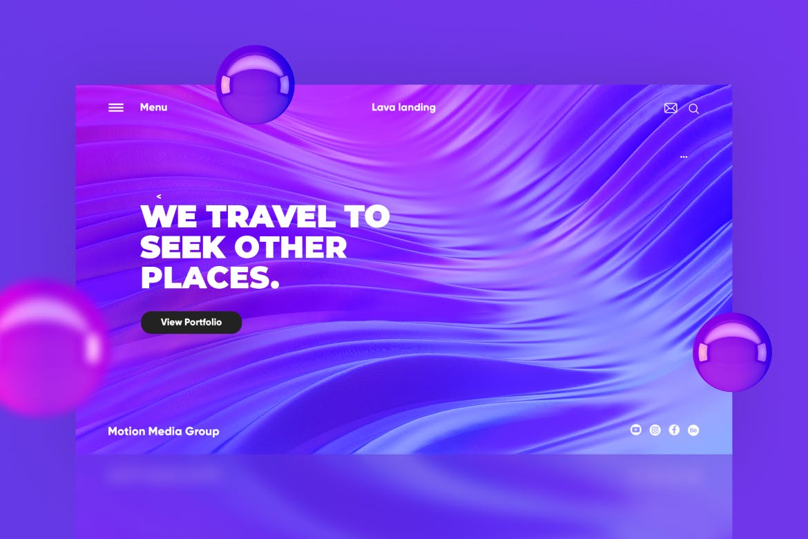 10个超强科技感绚丽质感企业官网banner背景PSD设计素材包下载